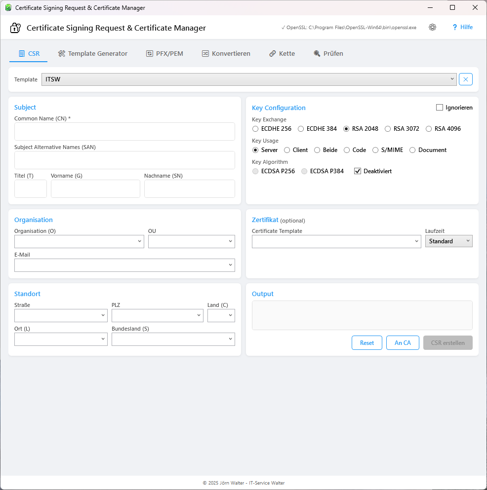 Certificate Signing Request and Certificate Manager Certificate Signing Request and Certificate Manager