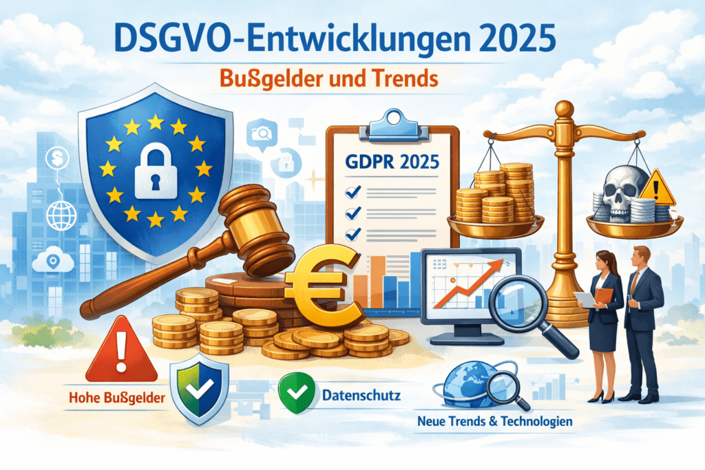 DSGVO-Entwicklungen 2025 – Bußgelder und Trends
