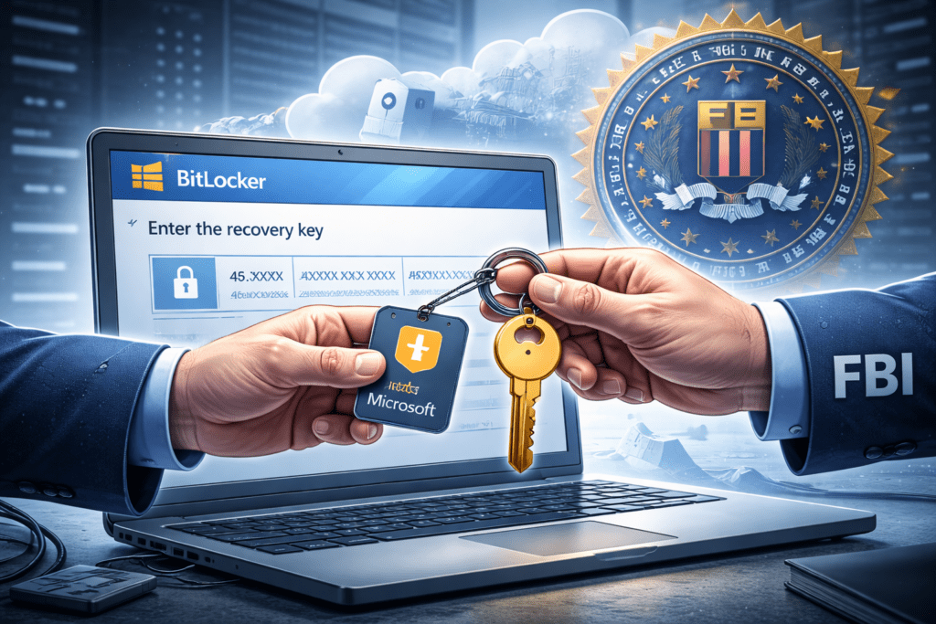 Microsoft hat Bitlocker-Key an das FBI übergeben