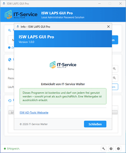 LAPS GUI Pro IT-Service Walter.com