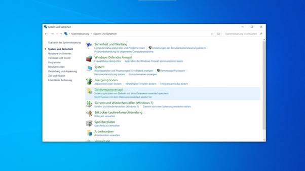 Persönliche Dateien wiederherstellen Persönliche Dateien wiederherstellen