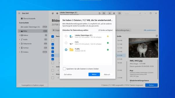 Zielordner Zielordner